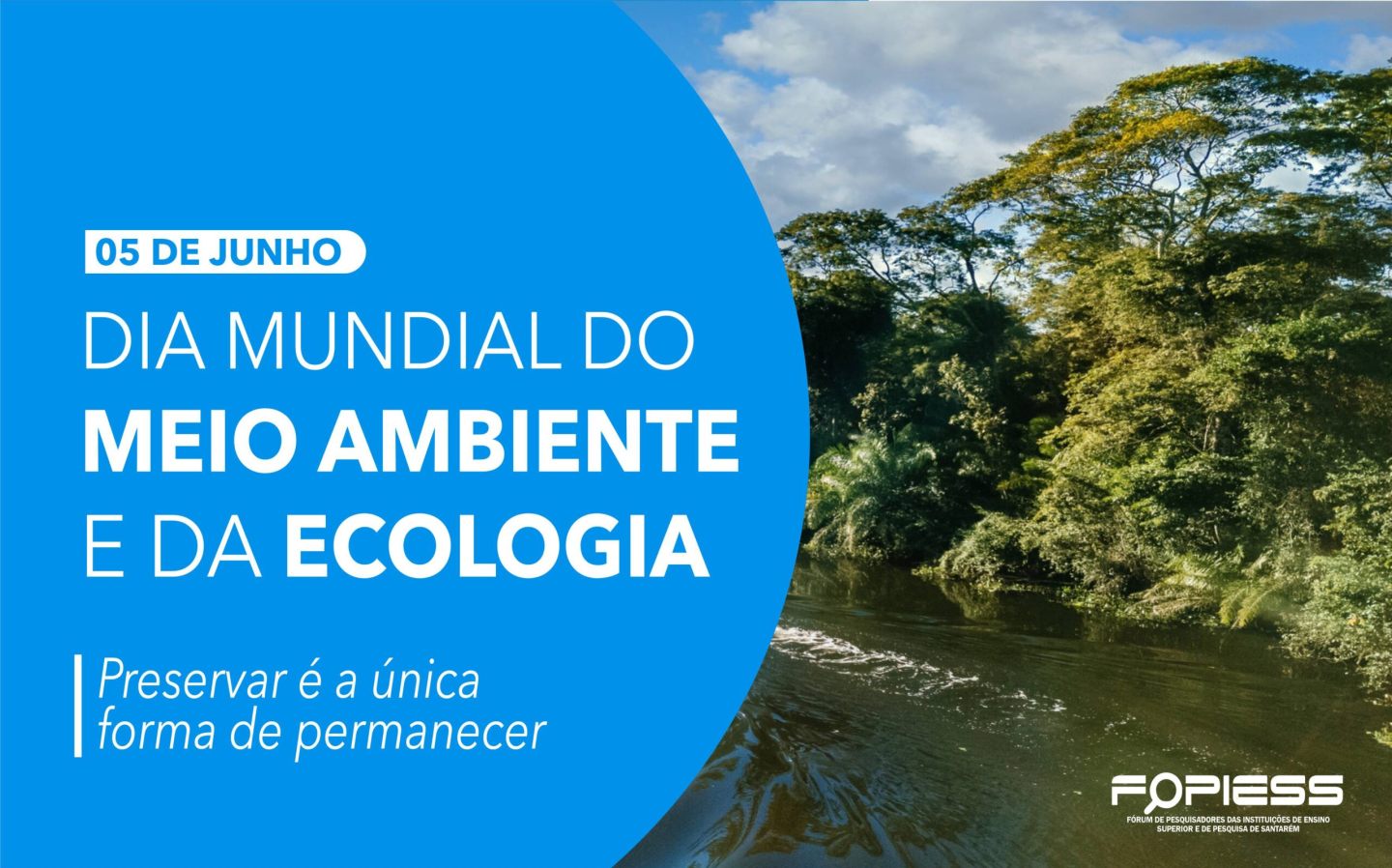 Em 05 de junho comemora-se o dia mundial do meio ambiente e da ecologia...