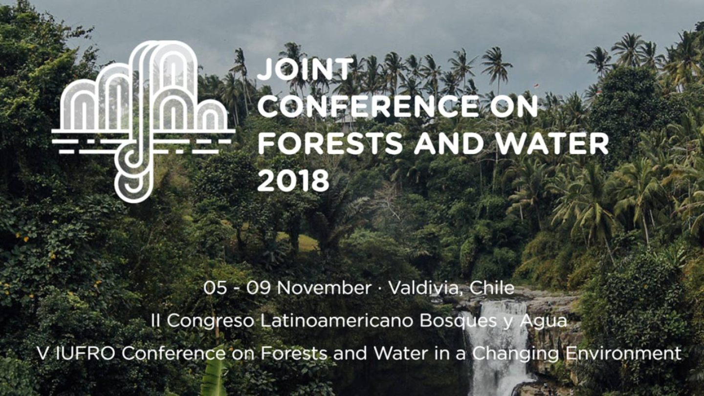 O 5º Congresso Floresta e Água será realizado entre 5 e 9 de novembro de 2018